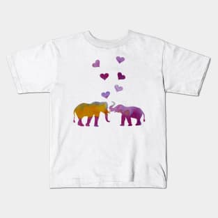 Elephants Kids T-Shirt